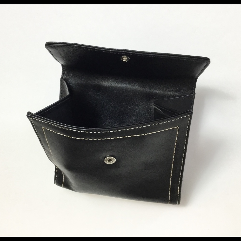 COACH Tri-Fold Leather Wallet Unisex - Picture 5 of 5